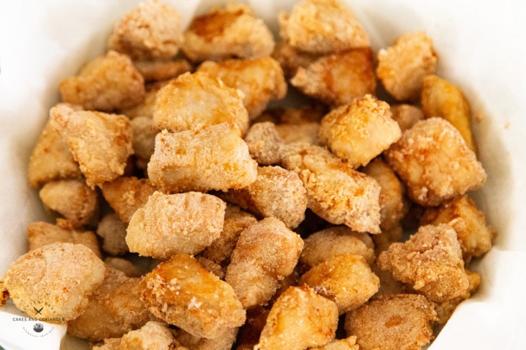 Fried Chicken in Potato Starch and Rice Flour