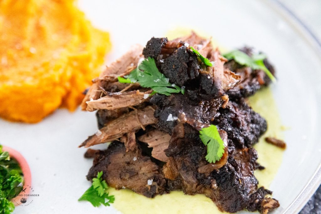 close up of lamb with mole
