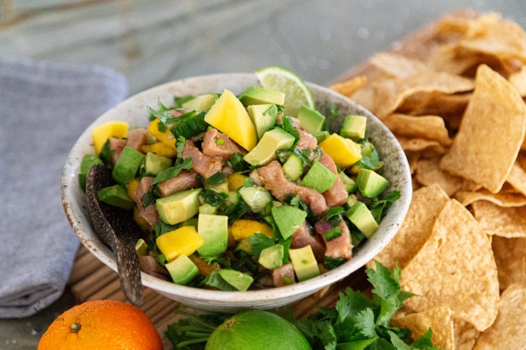 Tropical ceviche