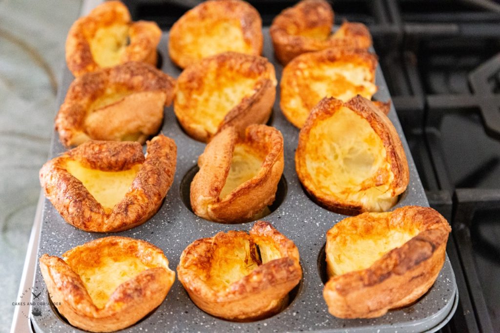Pao de queijo cheese popovers fresh baked