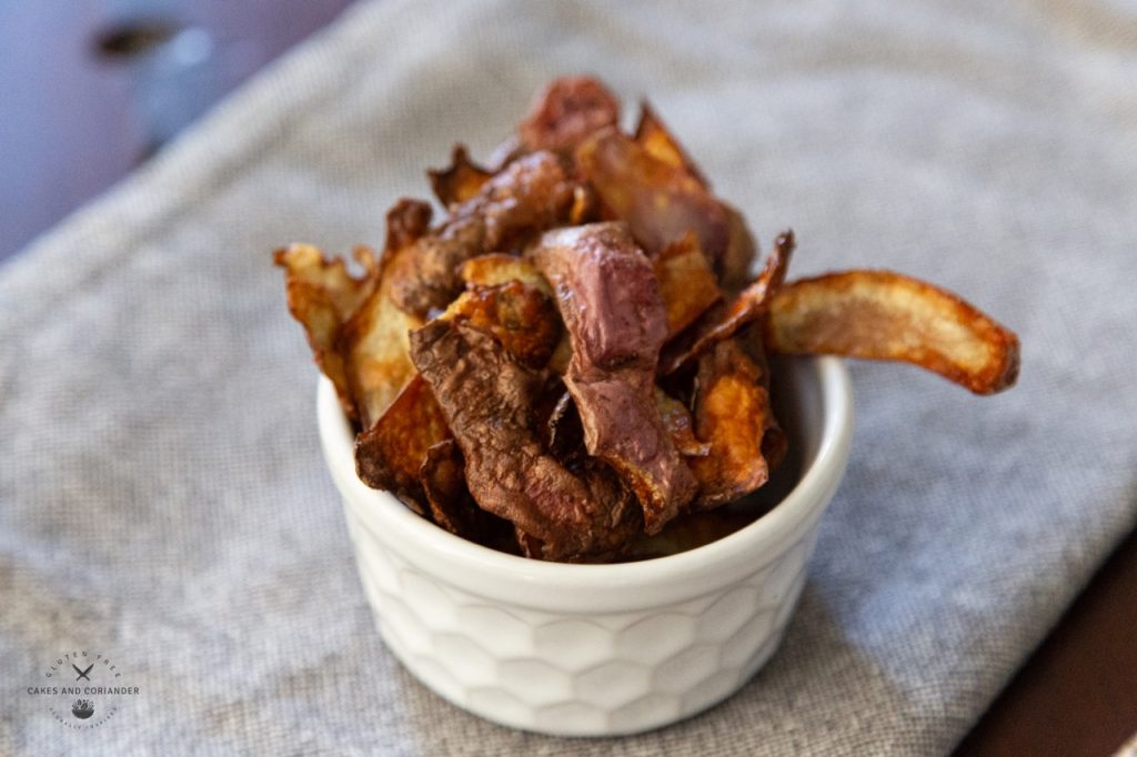 Red Potato Skin Crisps