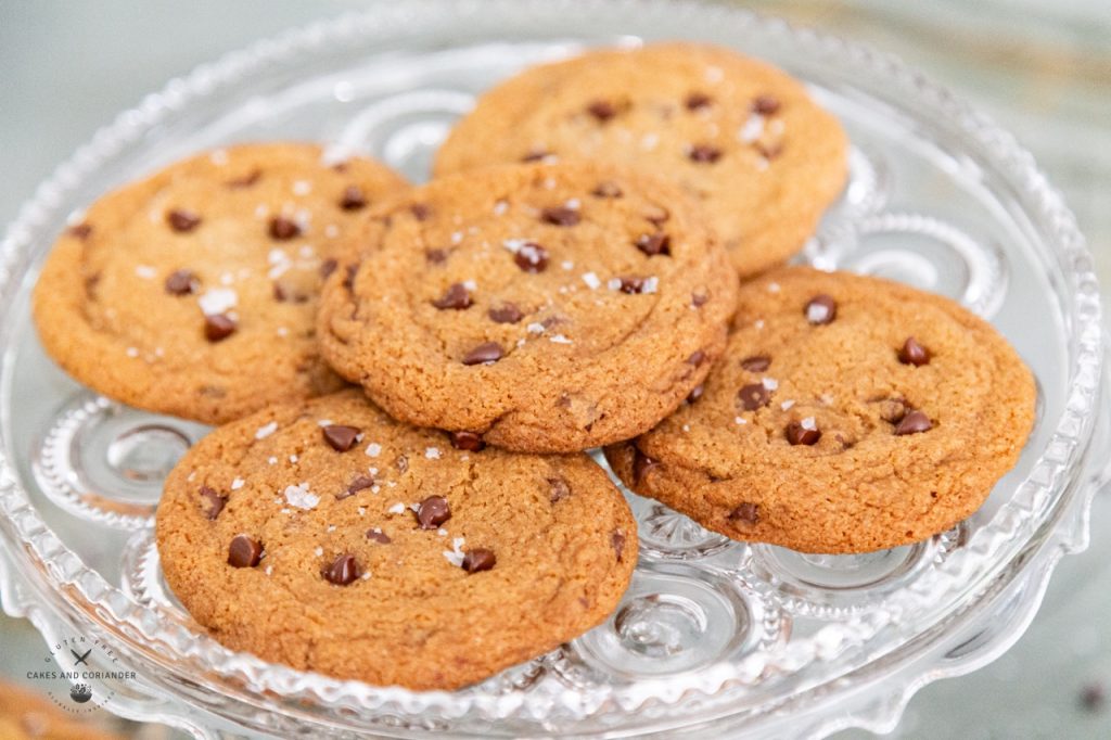 more gluten free cookie recipe on a rack